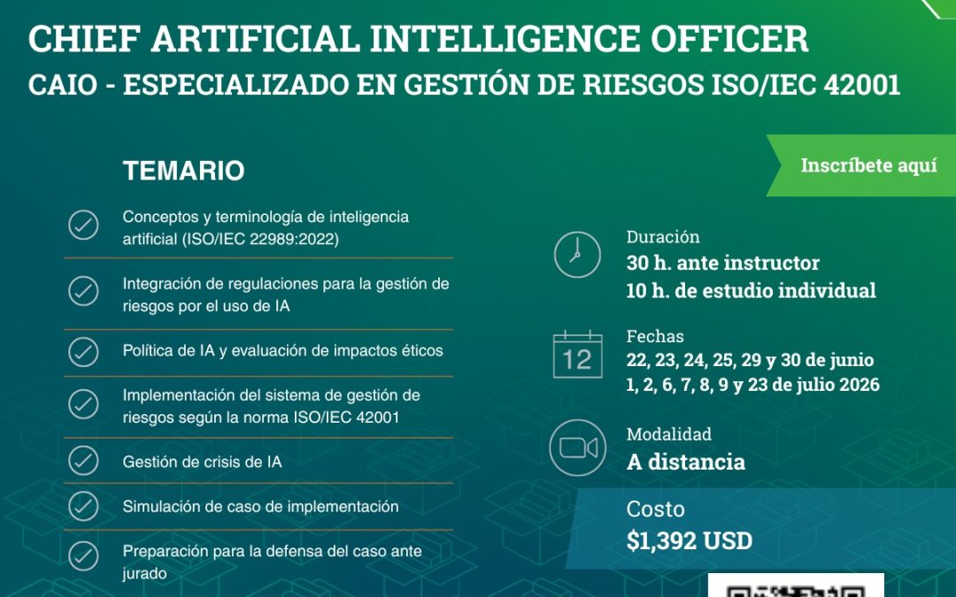 CAIO – Especializado en Gestión de riesgos ISO/IEC 42001