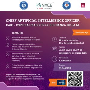 CAIO – Especializado en Gobernanza de la IA