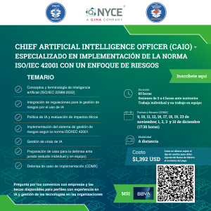 CAIO – Especializado en Gestión de riesgos ISO/IEC 42001