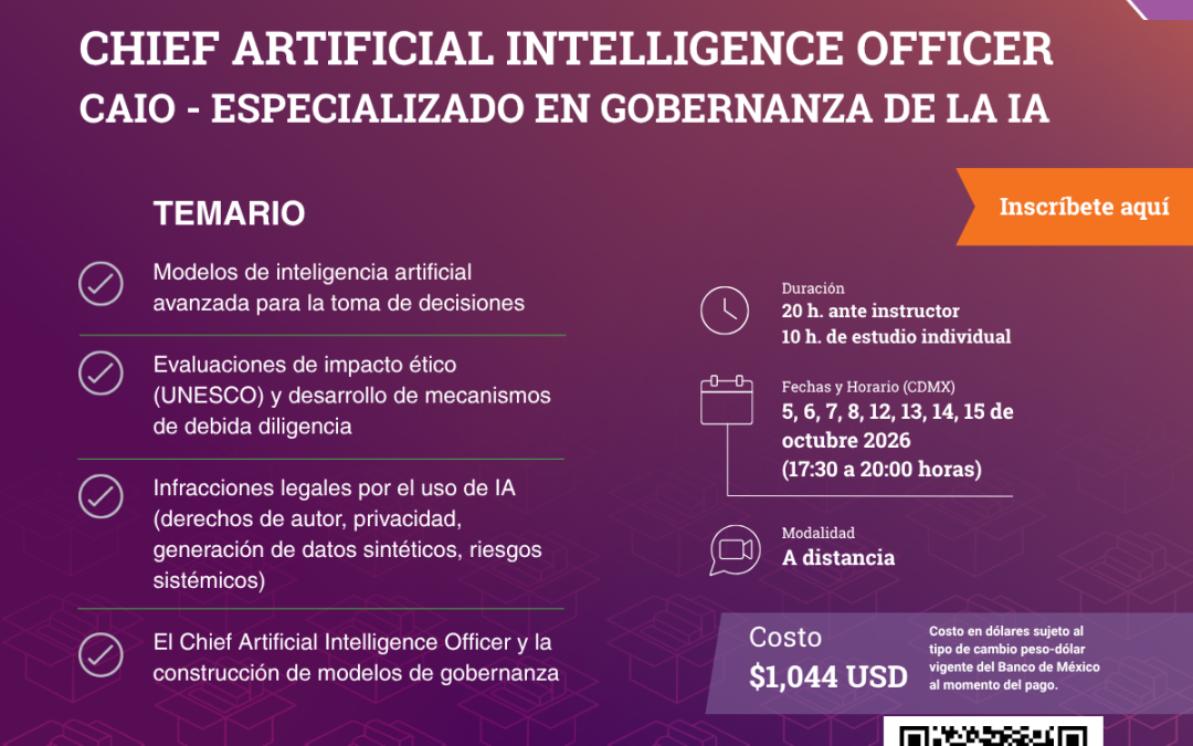 CAIO – Especializado en Gobernanza de la IA
